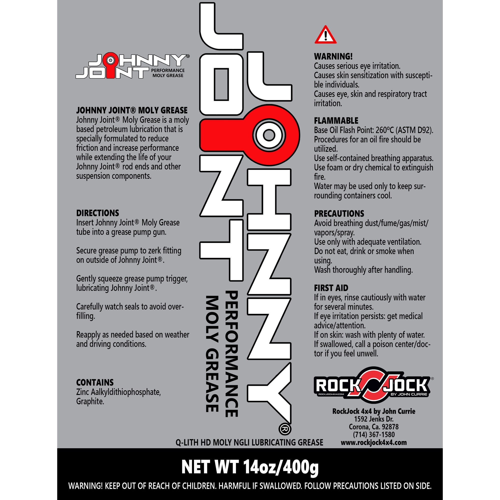 RockJock Suspension Bushing Kit