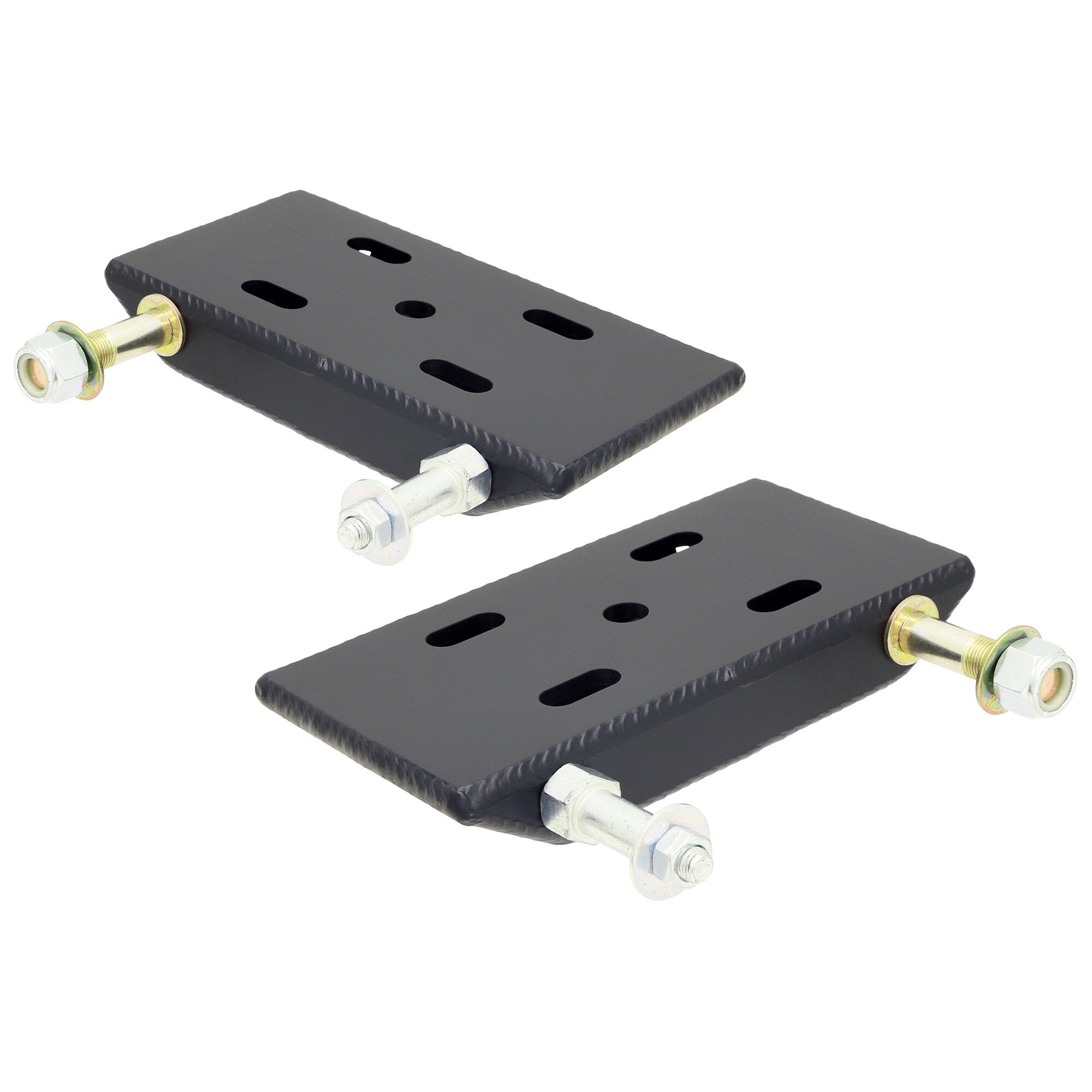 RockJock heavy duty spring plates shock and sway bar mounts