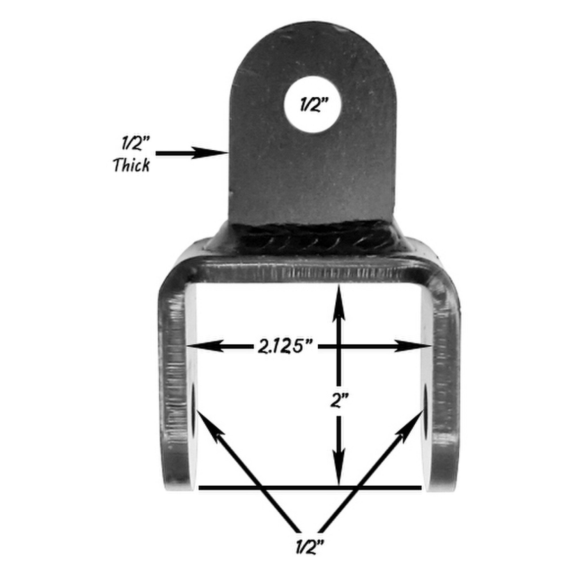 RockJock towing fork bracket.