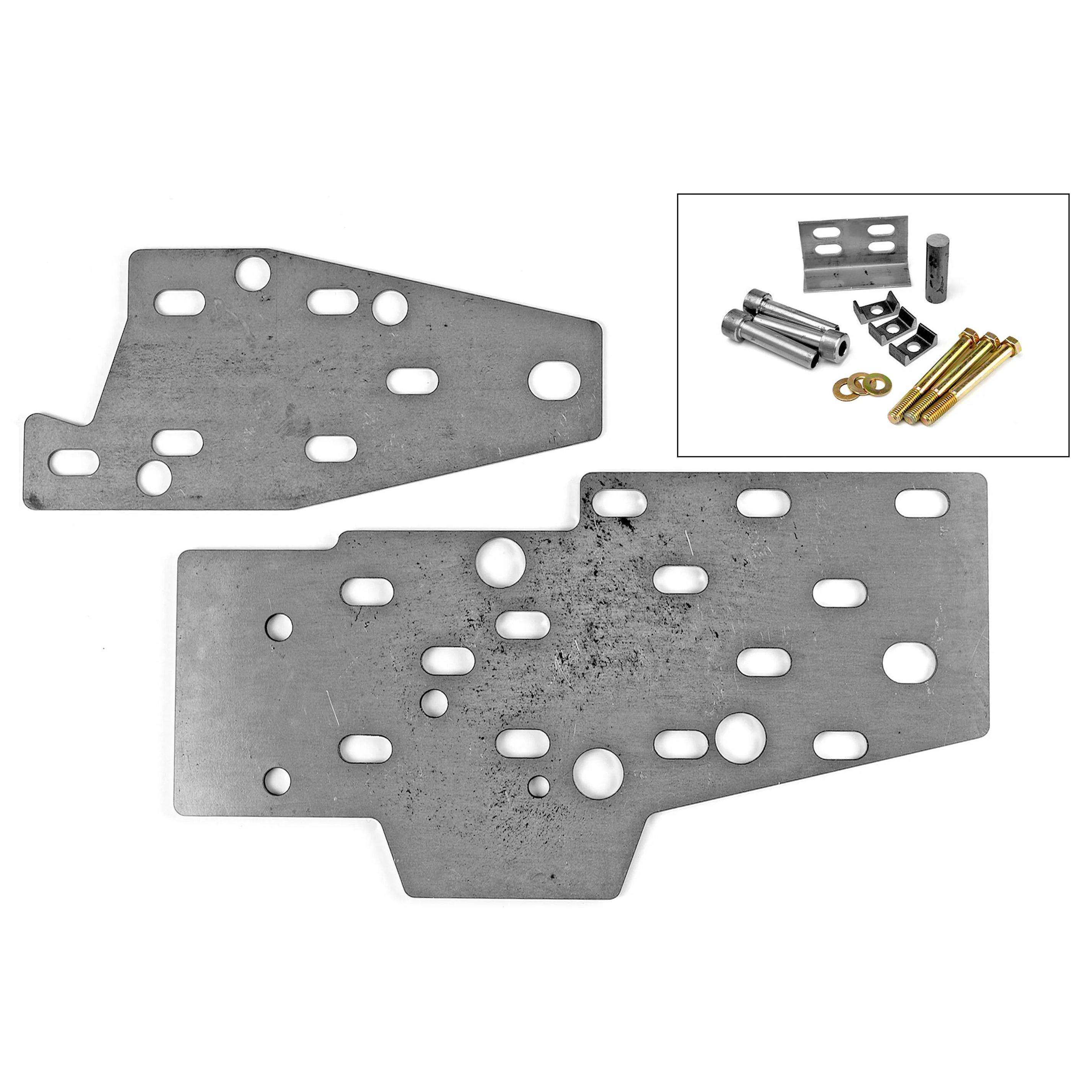 ホッチッキス CE-9037XBBD - XJ/MJ Steering Box Brace System (Driver Side Only)