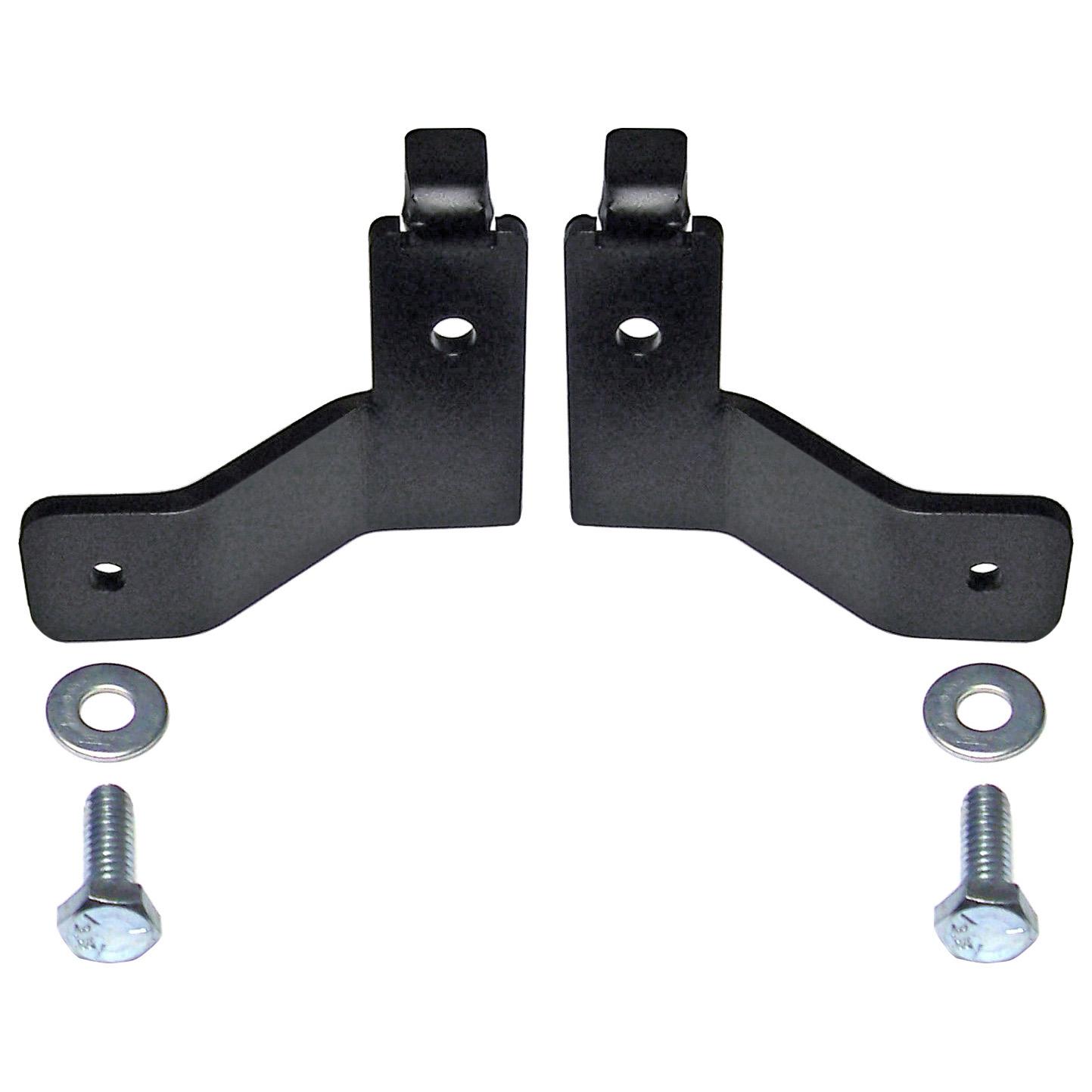 CE9807FBLBK JK Front Brake Hose Relocation Bracket Kit