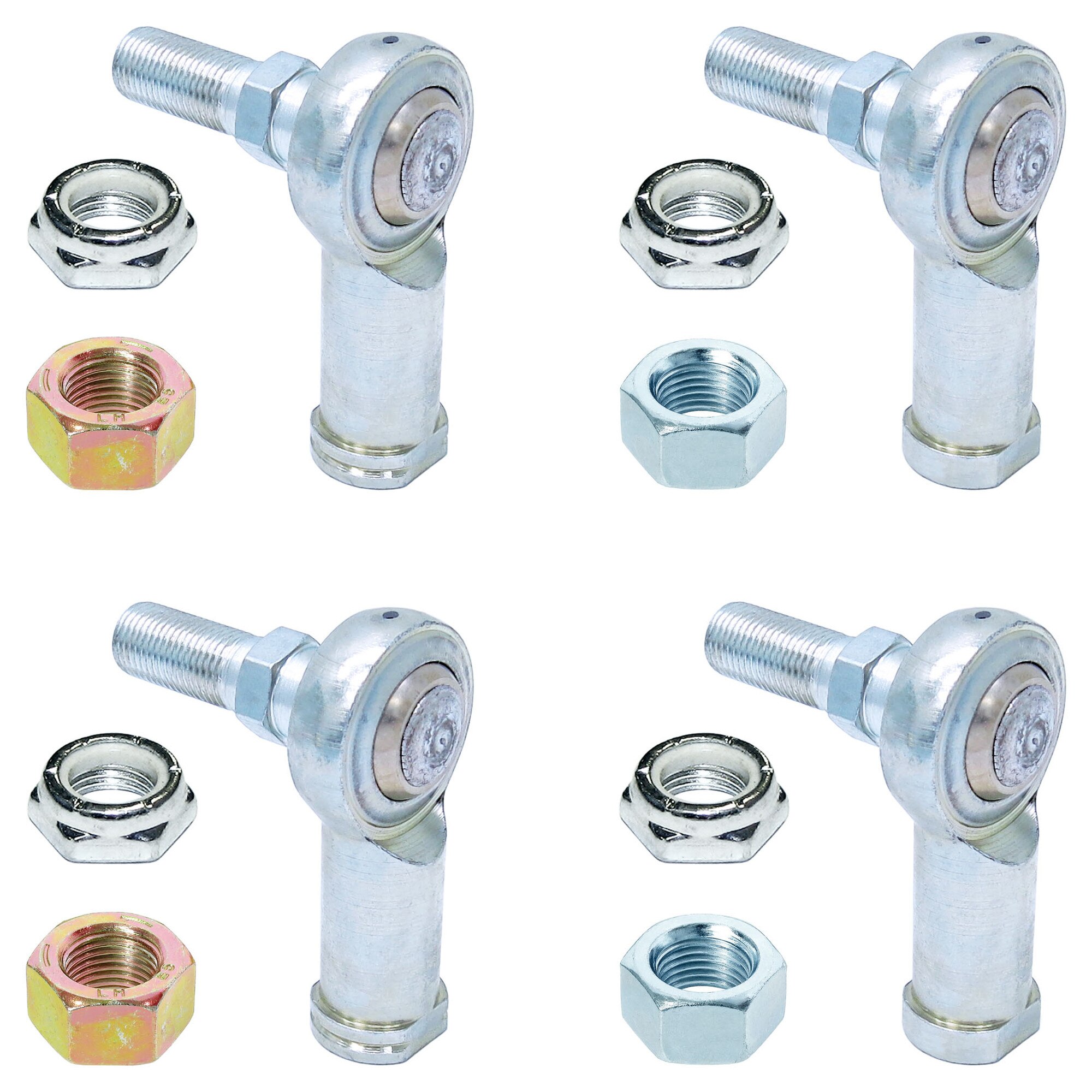 Four rod end joints.