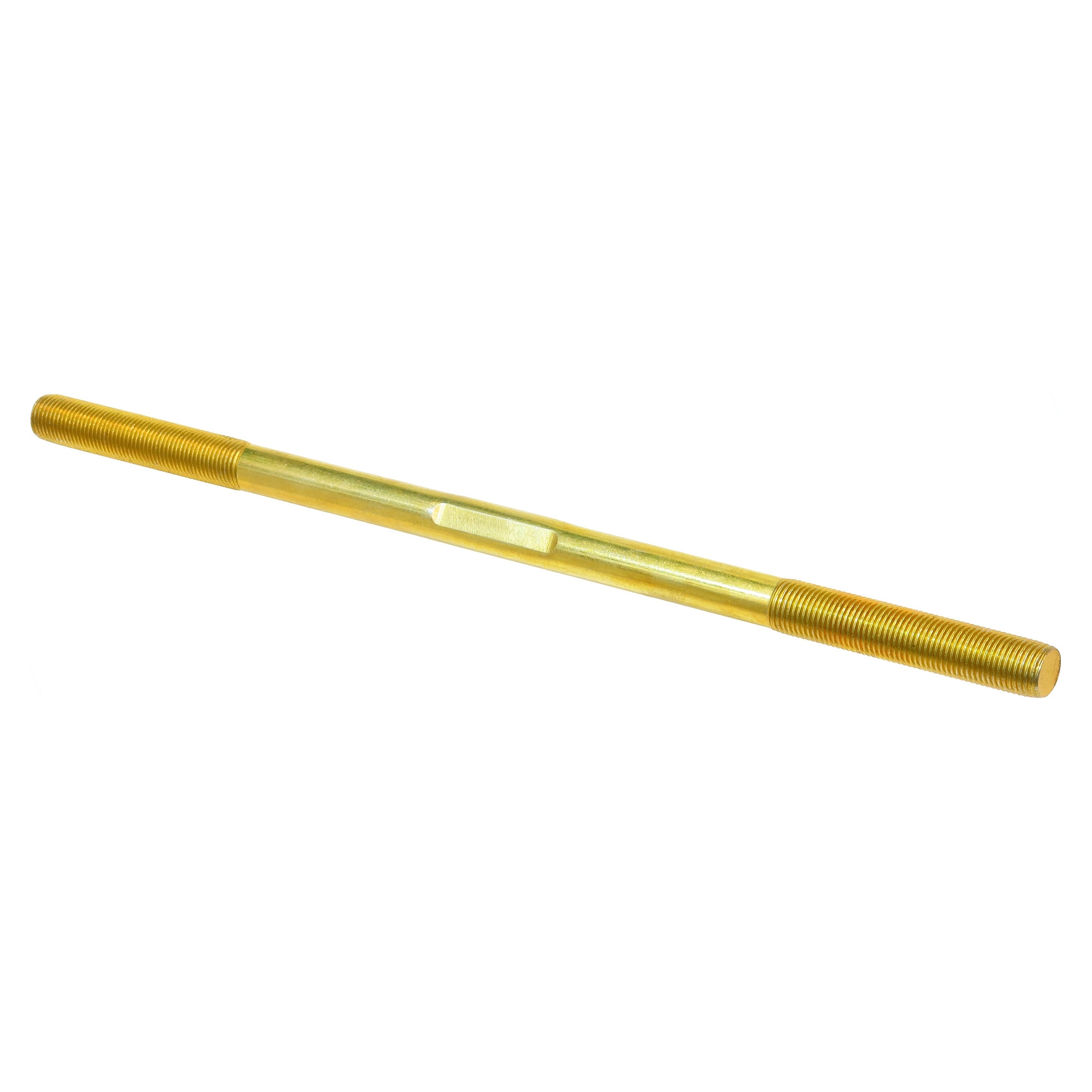 Gold double-threaded stud.