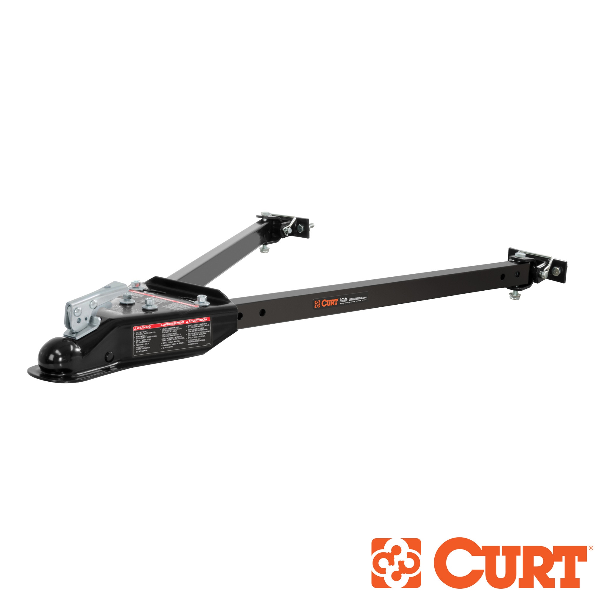 Curt universal tow bar.