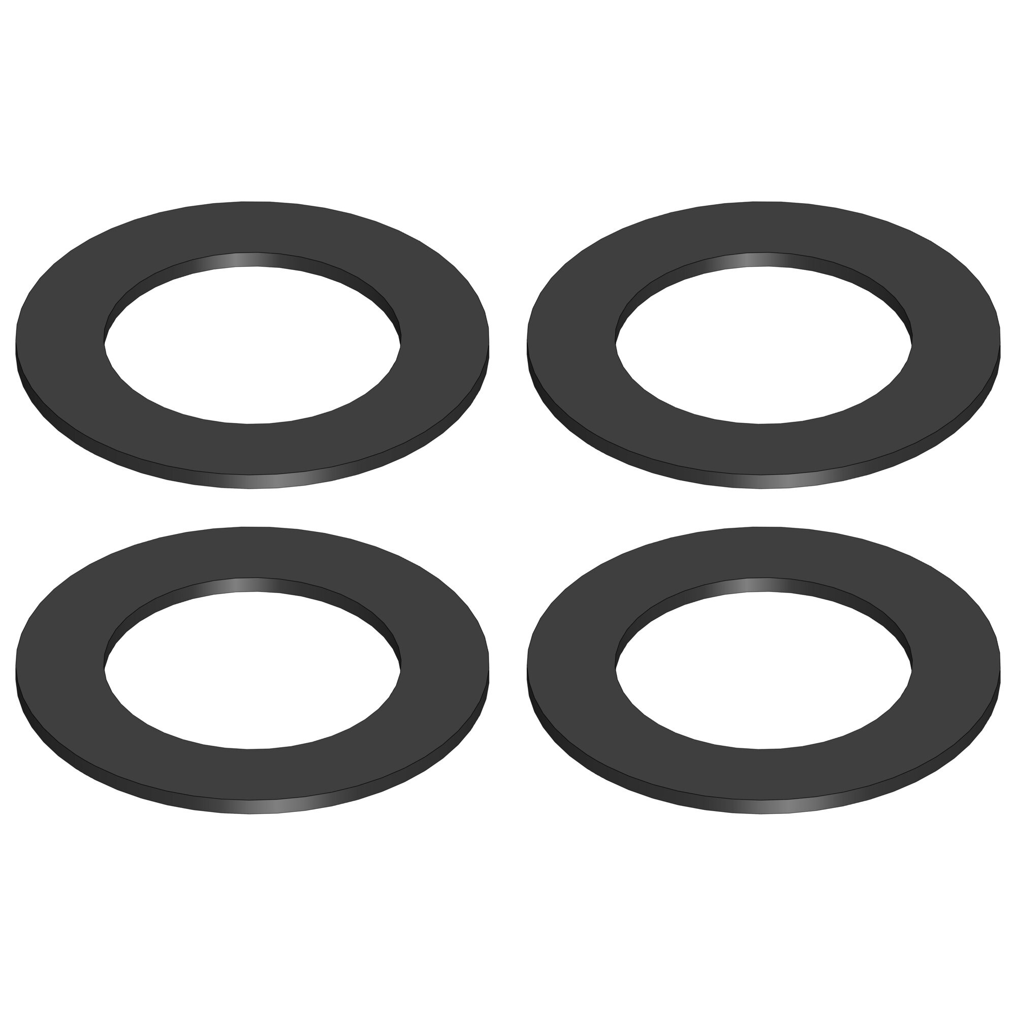 RockJock RJ-207001-1SP4 Antirock sway bar bushing shim pack Jeep suspension