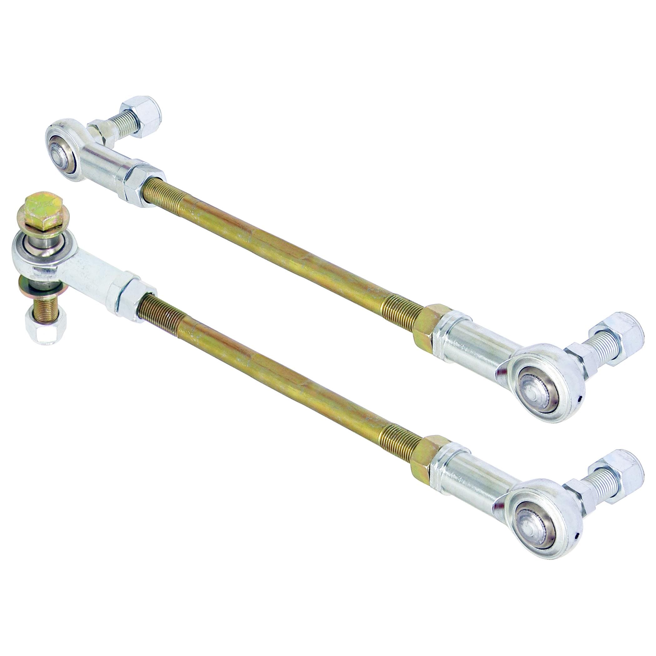 RJ-243100-101 - Sway Bar End Links - JL/JT Front (8 1/2 in. Rods, Heim Ends)