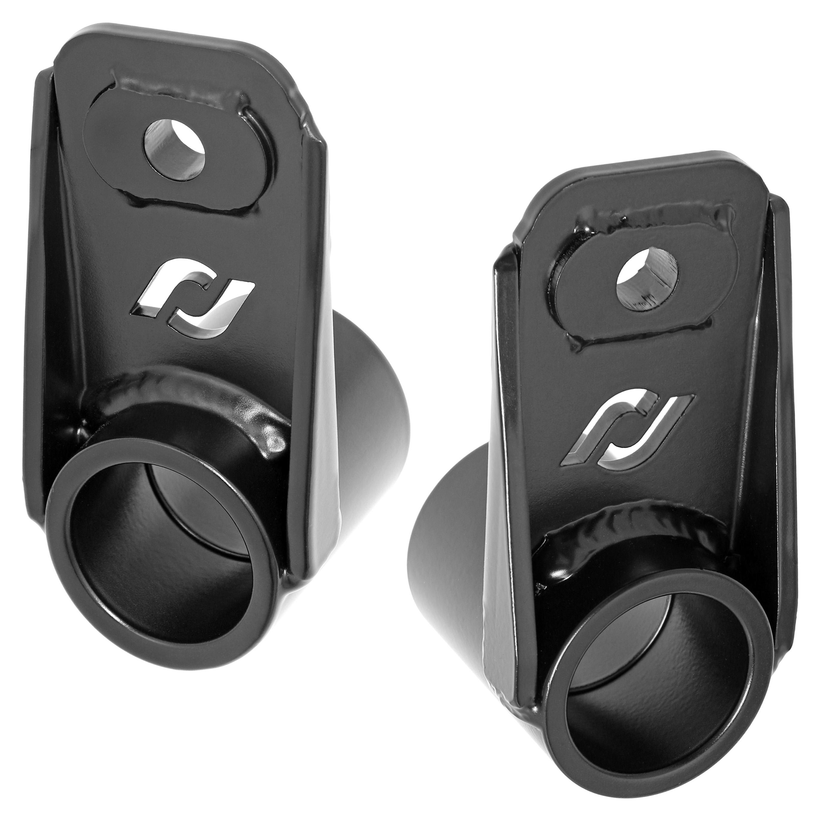 RJ-281202-103 - Bronco Rear Antirock Sway Bar Frame Brackets (Steel, Pair)