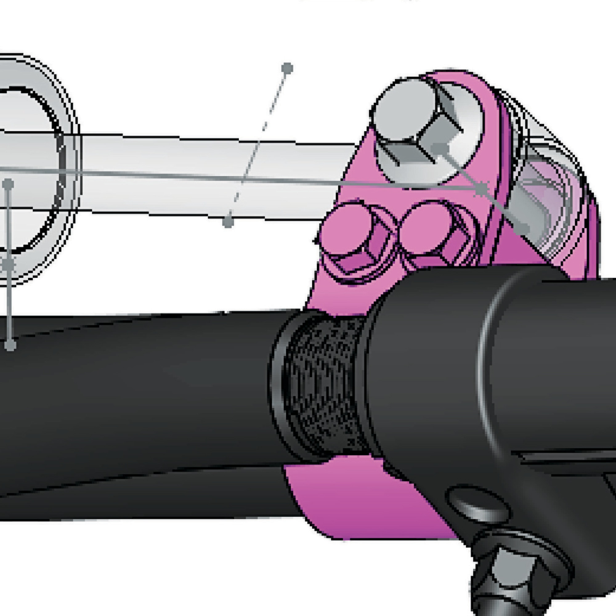 JK High Steer Knuckle Kit (for Stabilizer Shock, JL/JT Trac Bar)