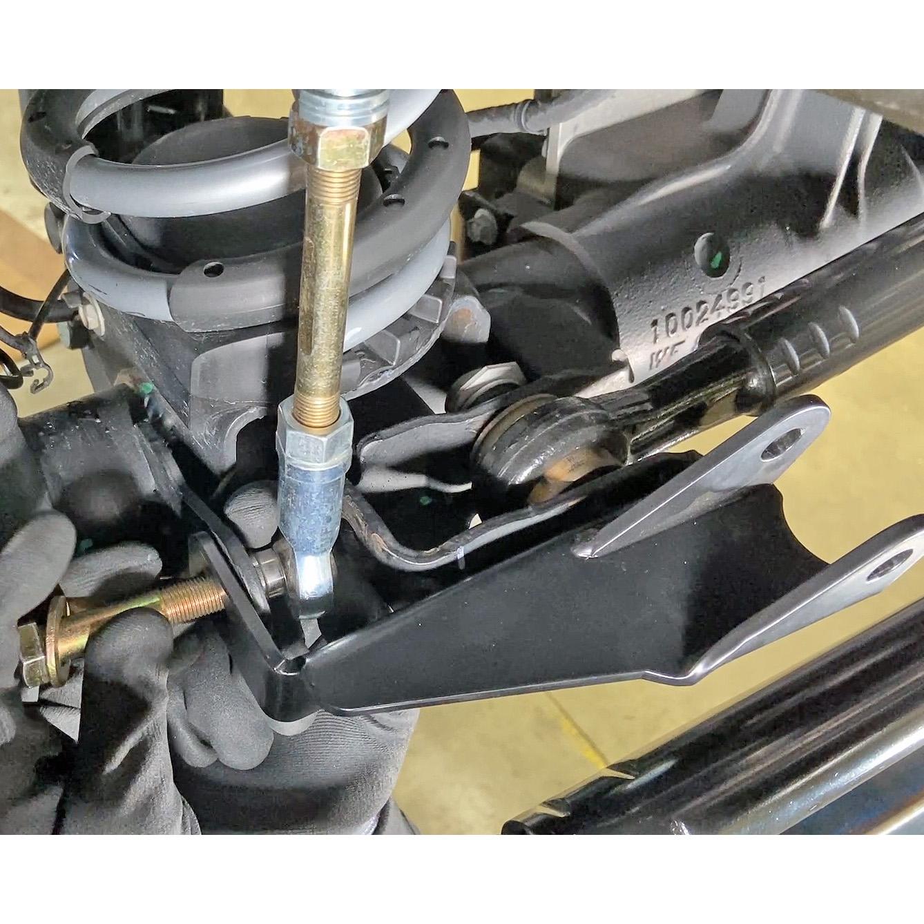 RJ-441102-101 - JL/JT Steering Stabilizer Shock High-Mount