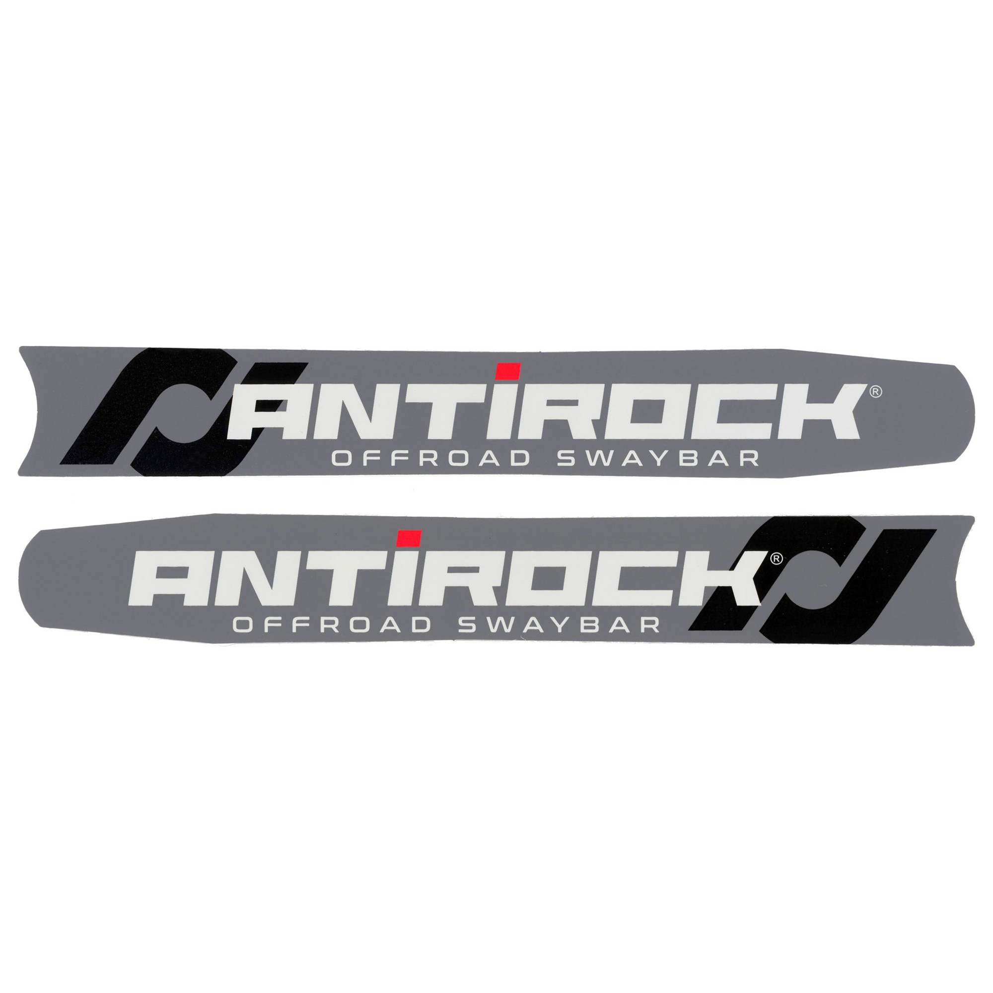 Antirock bent arm stickers pair