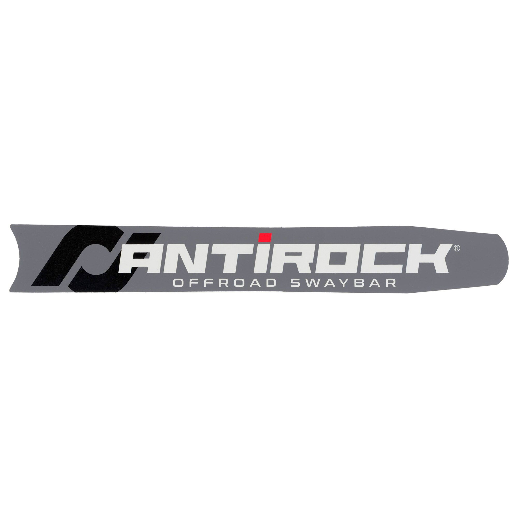 Antirock LH bent arm sticker
