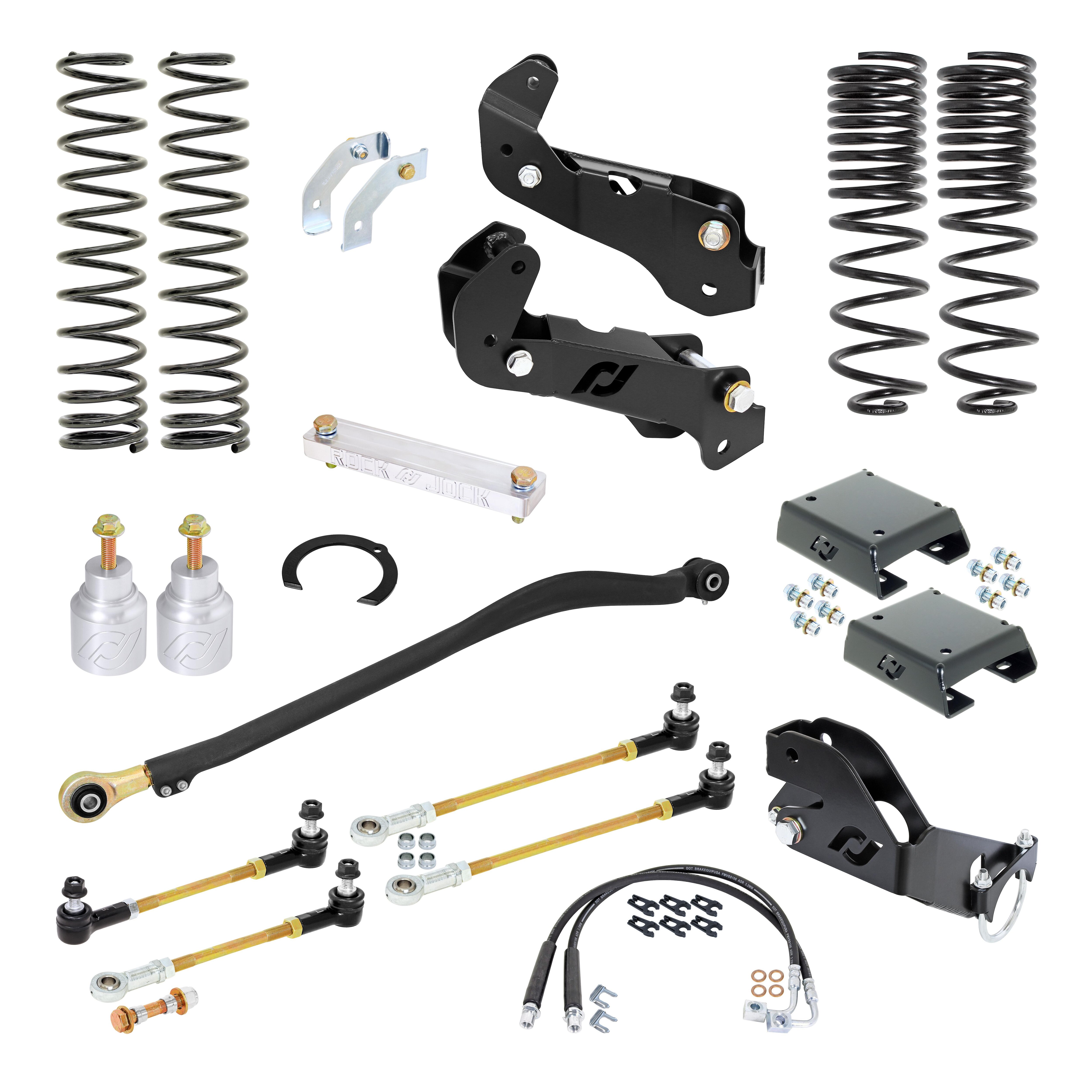 RJJTD000103 RockJock JT EcoDiesel Driver Lift Kit (3.5 in. Lift)