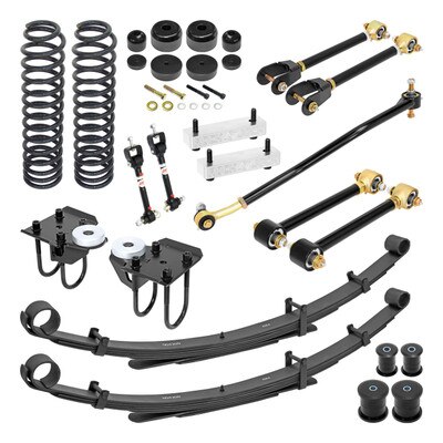 RockJock Pro Edition XJ Cherokee suspension lift kit.